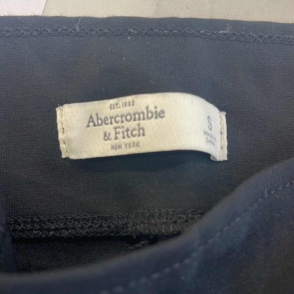Abercrombie & Fitch Black Moto Leggings -Small - Picture 6 of 8